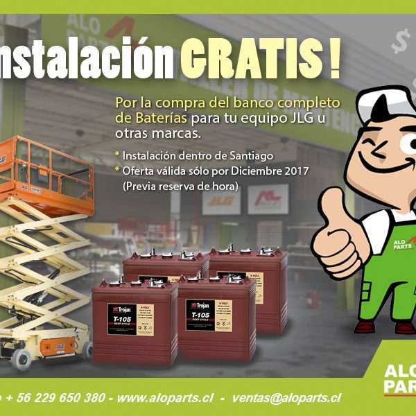 OFERTA BATERIAS TIPS